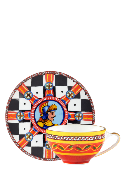 Cavaliere Carretto Coffee Cup & Saucer